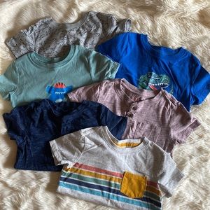 Lot of 6 Cat & Jack size 3T shirts